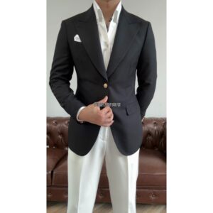 Black Slim Fit Blazer