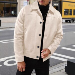 Cream Casual Field Jacket
