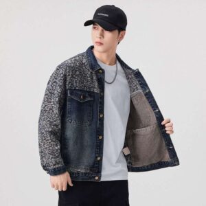 Premium Denim Hybrid Jacket